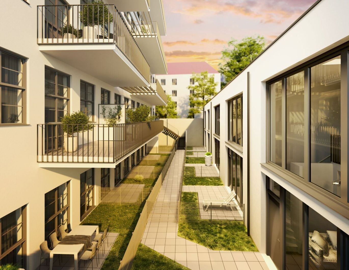 Erstbezug nach Sanierung | Süd/West Loft mit Balkon | Raumhöhe bis zu ca. 4,90 m | Büro/Praxis Nutzung und Kurzzeitvermietung möglich