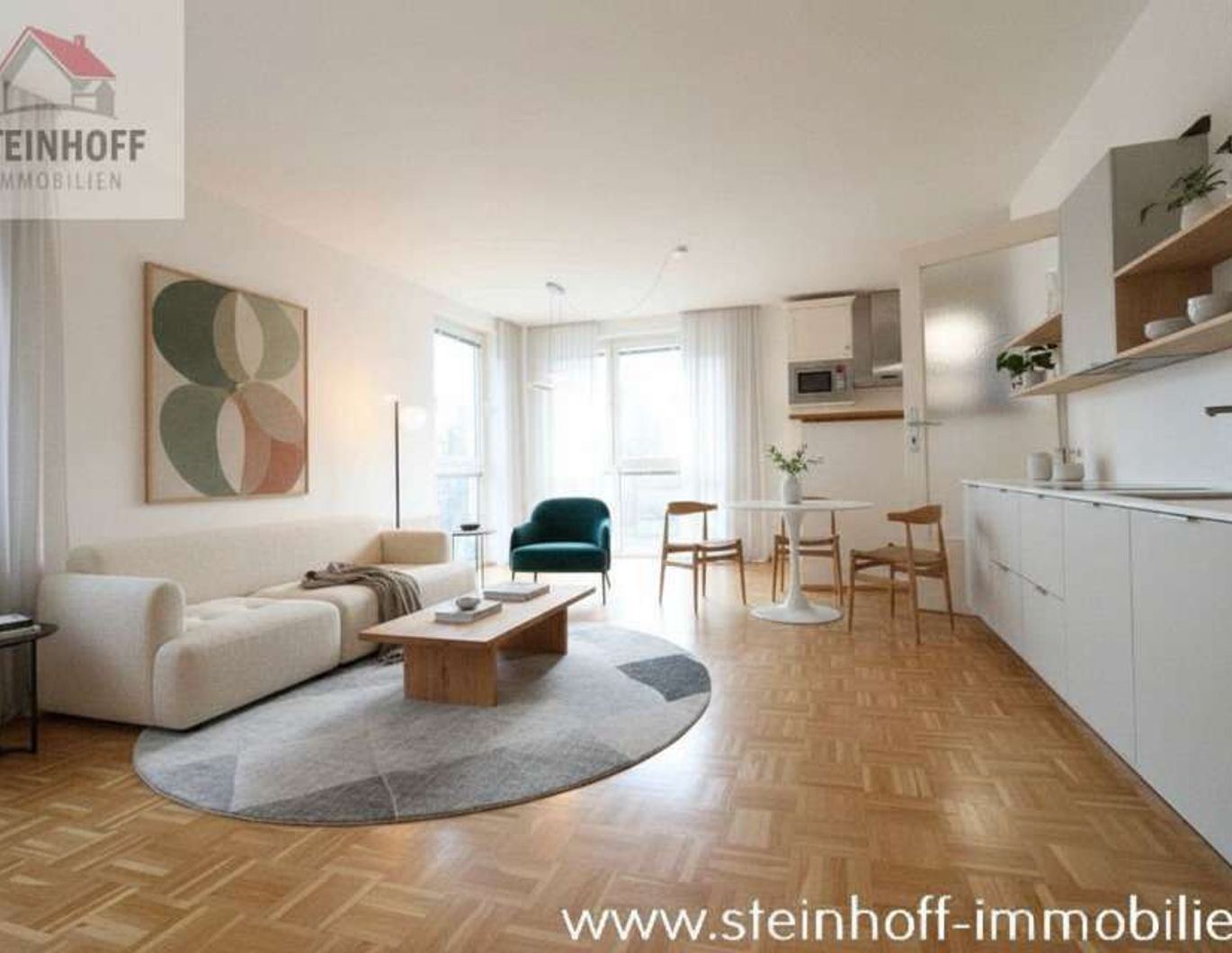 3 Zimmerwohnung in ruhiger Anlage, Garage möglich