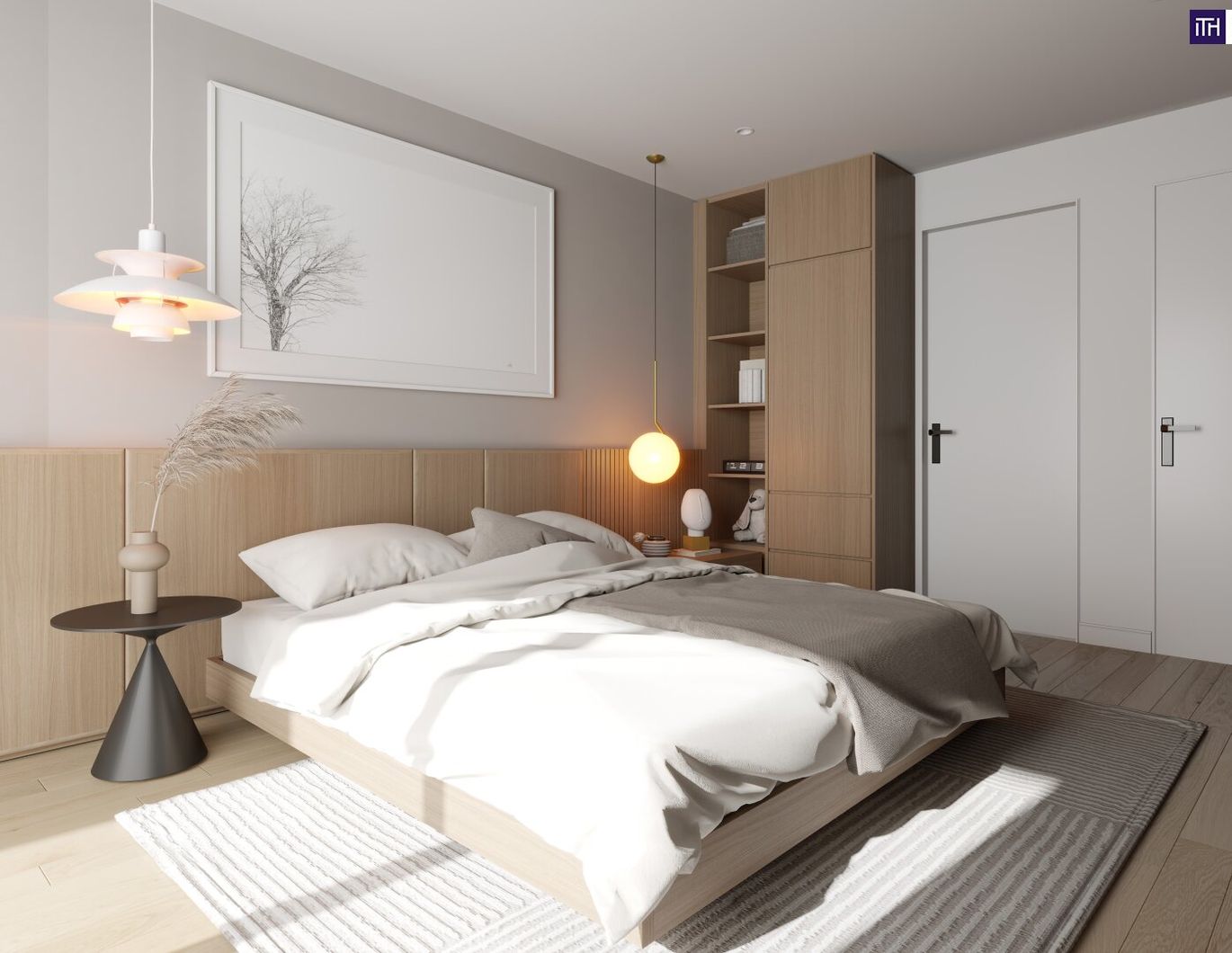 Stilvolle 4-Zimmer-Wohnung mit zwei Loggien - durchdachter Grundriss & modernes Wohngefühl