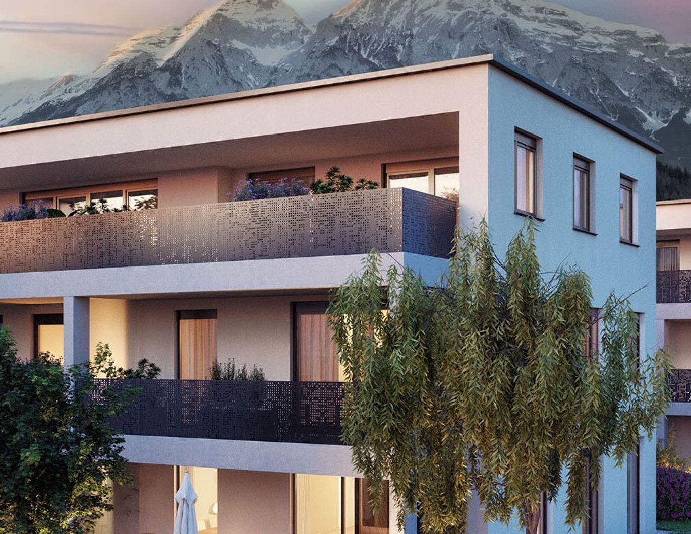 Unverbaubarer Grünblick - 3-Zimmer-Wohnung mit Balkon im 1.OG