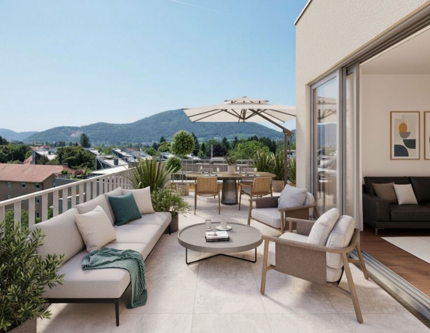 Kompakt & Komfortabel - 2-Zimmer-Wohnung mit sonnigem Balkon