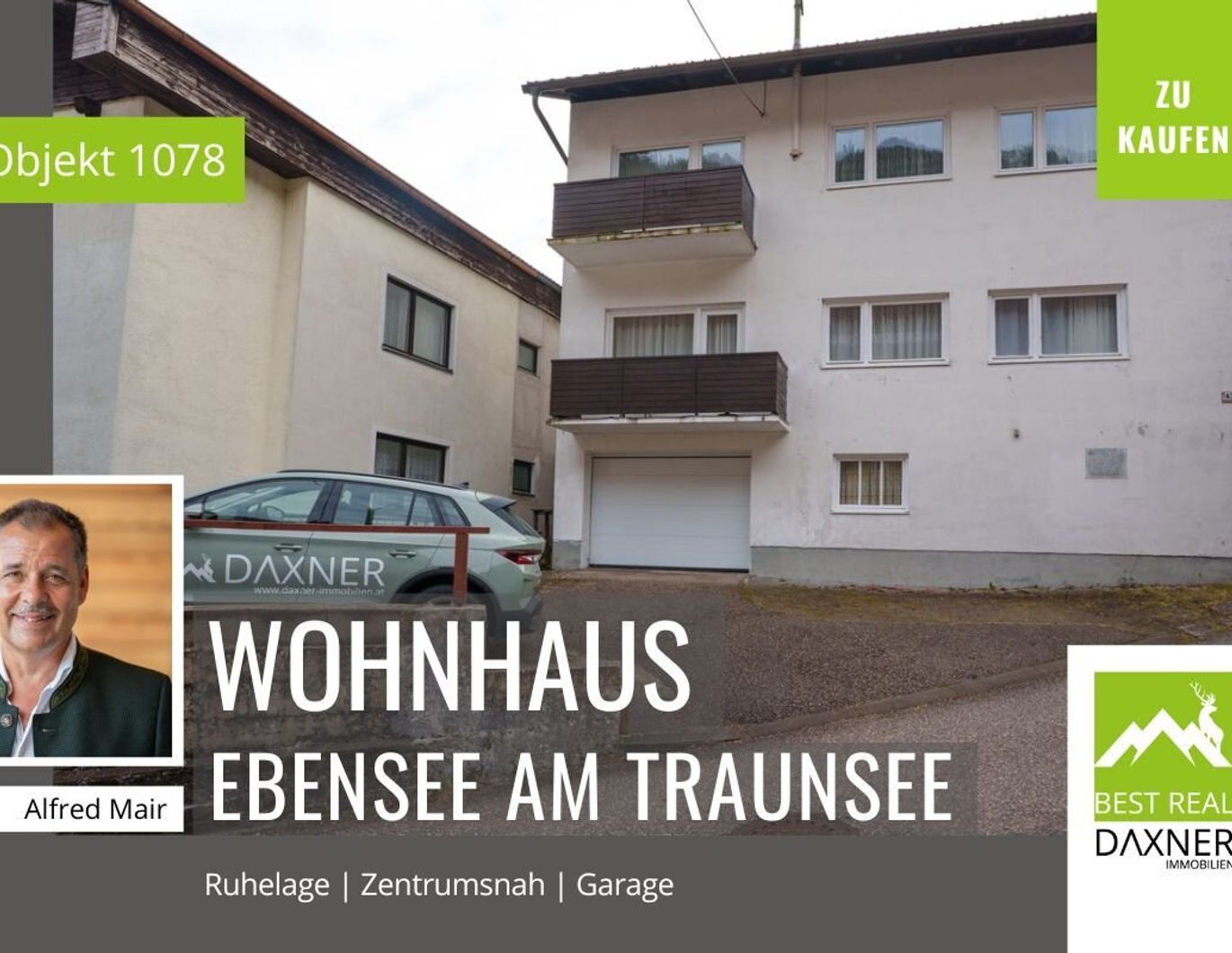 Ruhe genießen, Nähe leben - Zweifamilienhaus in Ebensee