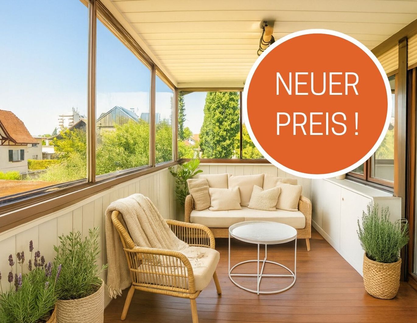 Lustenau | 3-Zimmer-Wohnung mit Loggia | ruhige, zentrale Lage