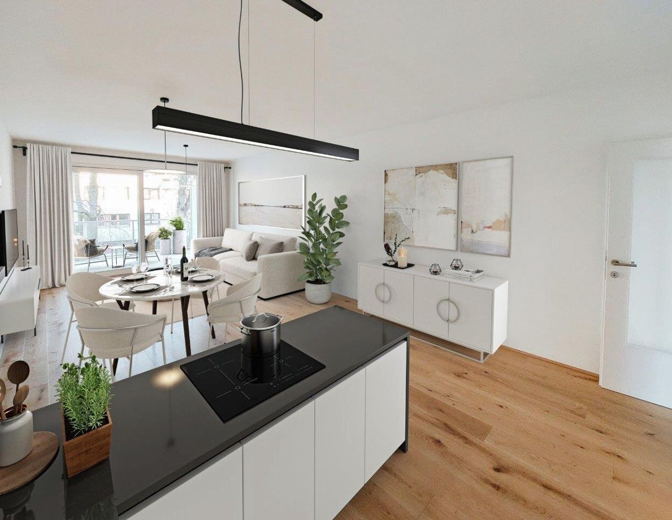 3-ZIMMER-FAMILIENHIT MIT BALKON UND LOGGIA - RUHELAGE NAHE U1