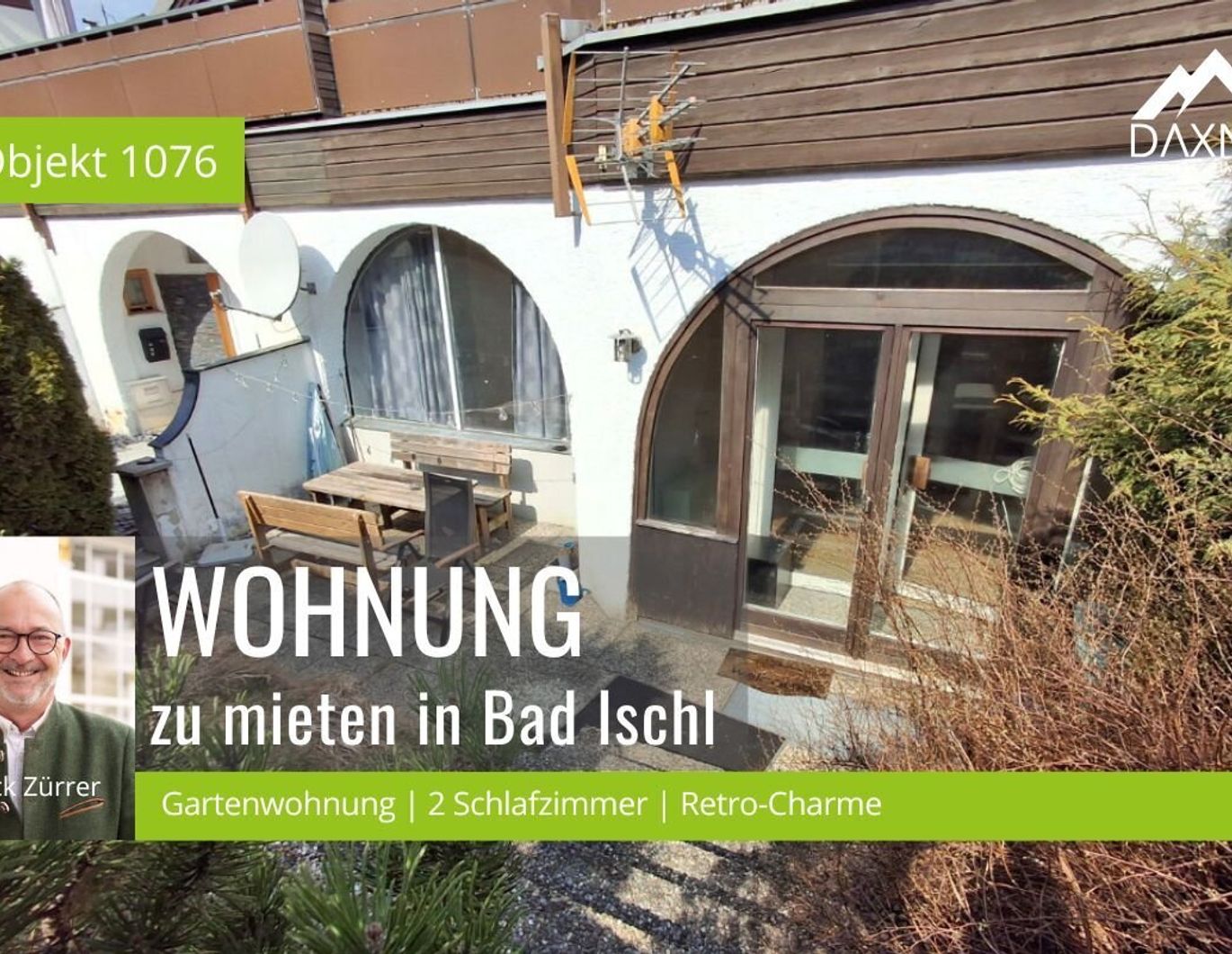 Einzigartige 3-Zimmer-Gartenwohnung nahe Bad Ischl