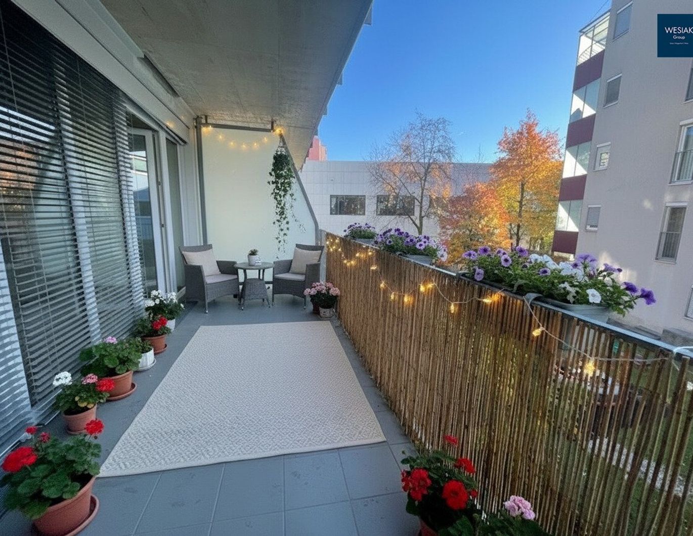 Petersgasse 130 - Gepflegte und moderne, sonnige 2 Zimmerwohnung mit Terrasse in St. Peter