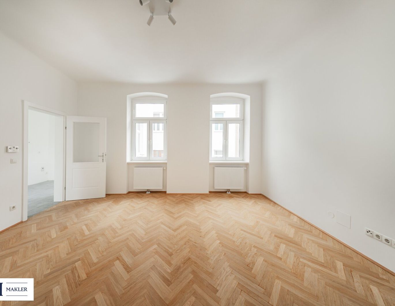 Vollsanierte 2-Zimmer-Wohnung in elegantem Altbau - in Top-Lage des 2. Bezirks