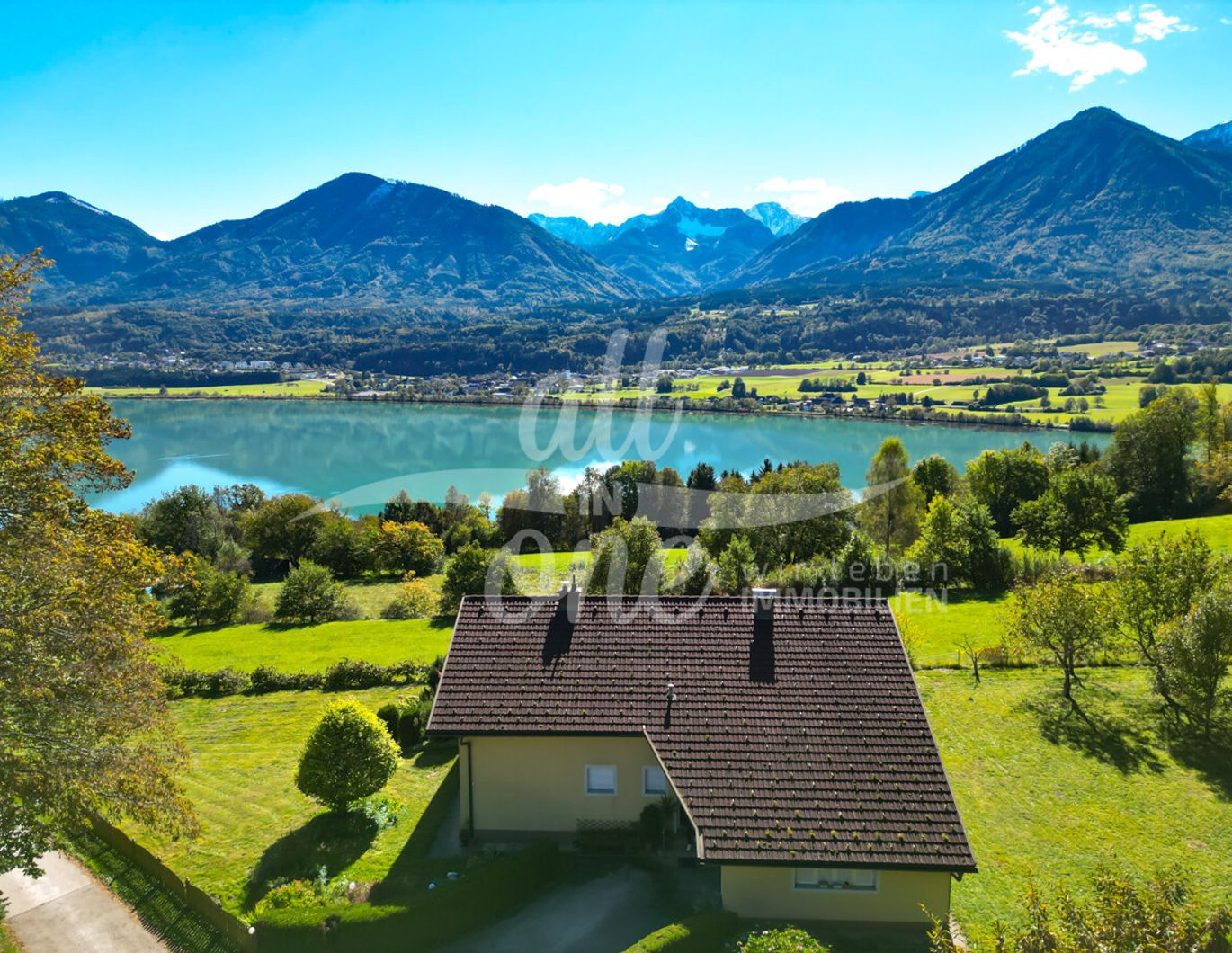 Aussichtslage Deluxe-Bungalow mit großem Grundstück und traumhaftem Panoramablick - Ludmannsdorf