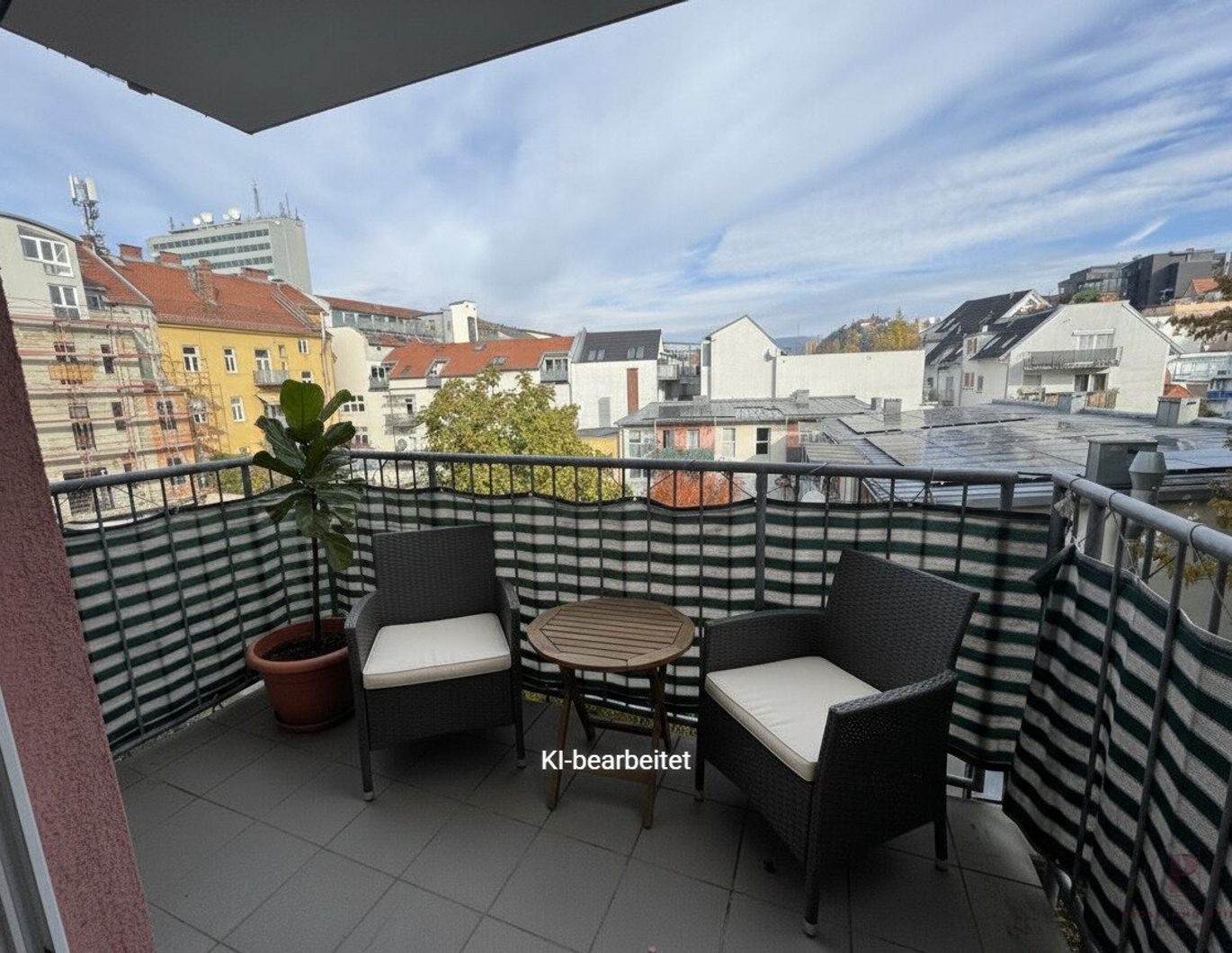 *68m² freundliche 3-Zimmerwohnung Graz Nähe Augarten mit Innenhofbalkon - Zweiglgasse - unmöbliert*