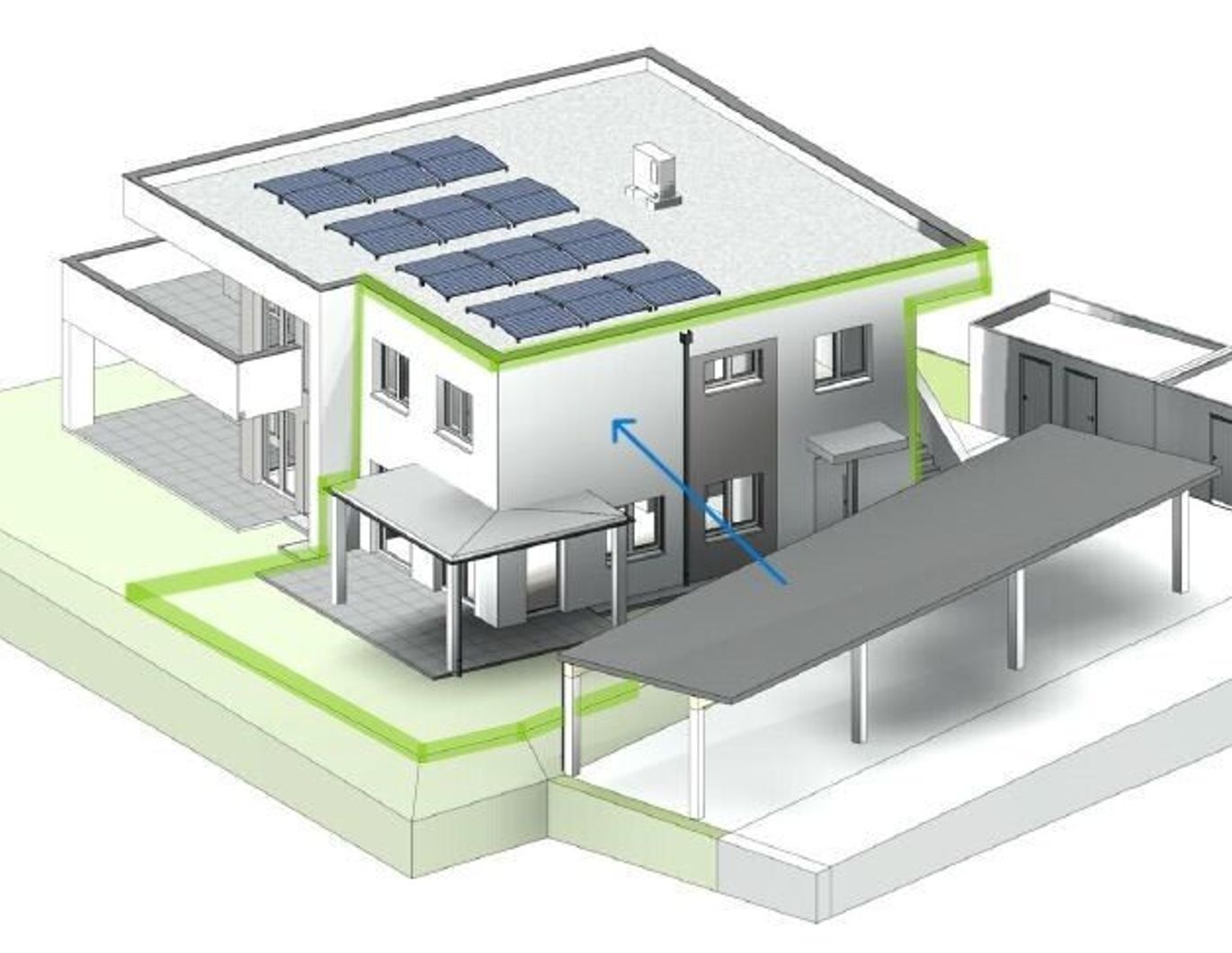 Erstbezug in Kematen - Nähe Golfplatz: Moderne Wohnung mit Garten,Terrasse oder Balkon & Carport!