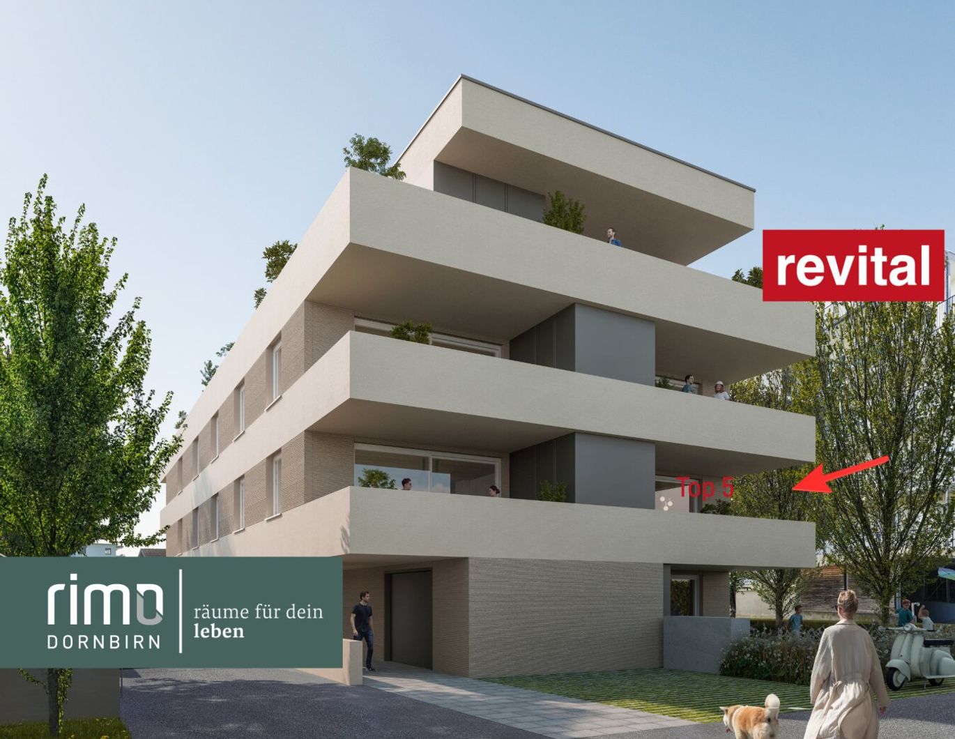 Widum 32 - Wohnen in ruhiger Zentrumslage von Lustenau - Top 5