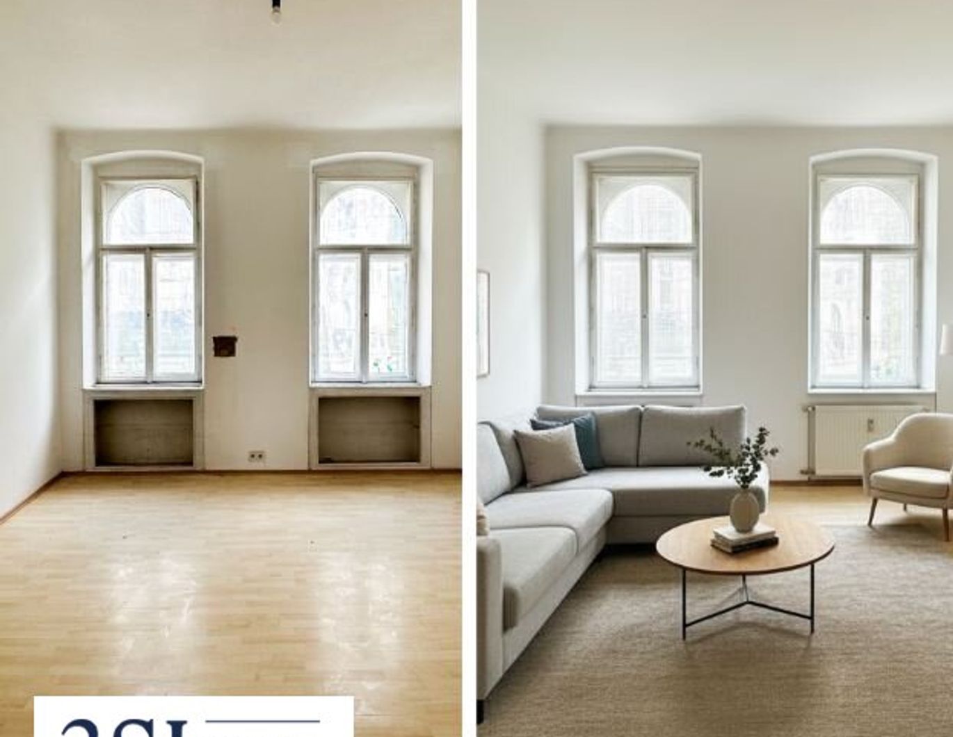 Altbauflair auf kompaktem Raum