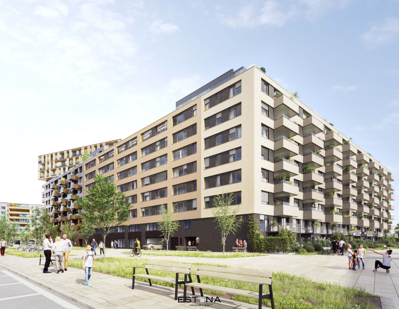 Provisionsfreie Neubauwohnung mit Loggia - Nähe Wiener Hauptbahnhof