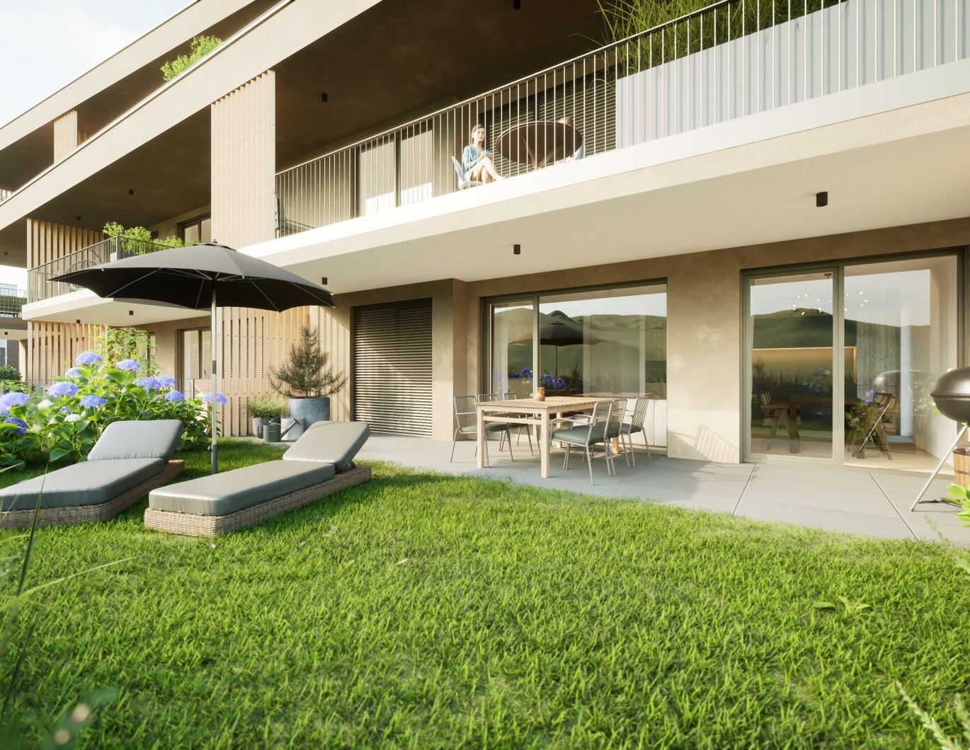 LIESEREGG: Feines Penthouse mit XL-Terrasse / Top 7B