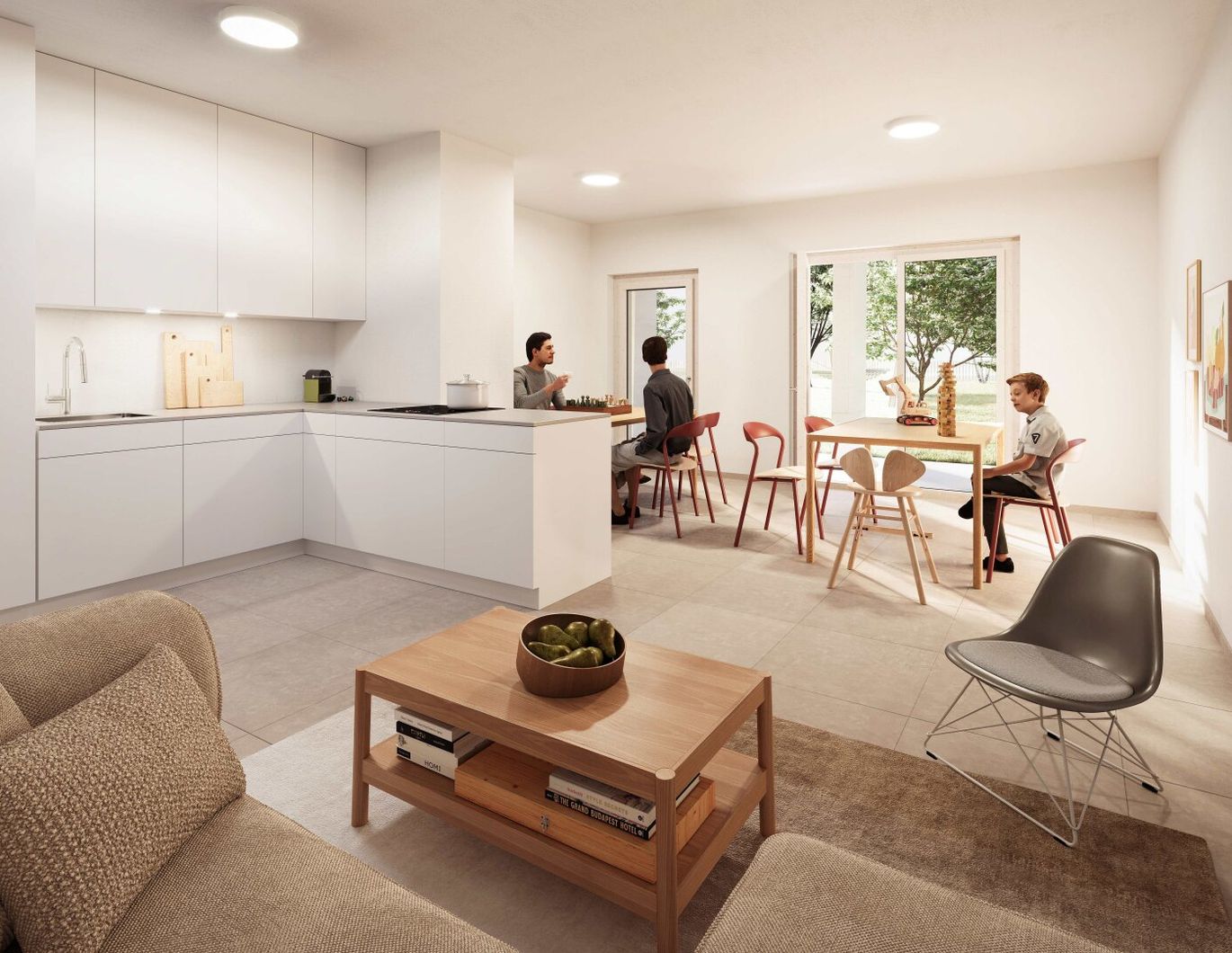 Vorhang auf! Wohnen am oberen Hausfeld - 3 Zimmer Traum (T2.33)