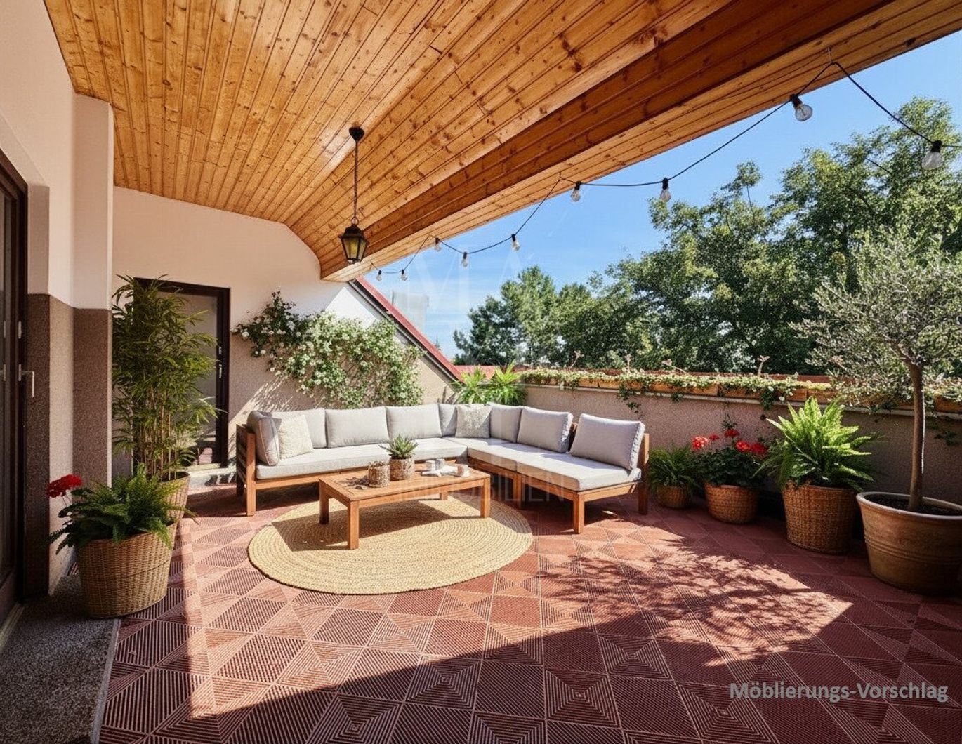 UNBEFRISTETE Dachterrassenwohnung nähe Saarplatz