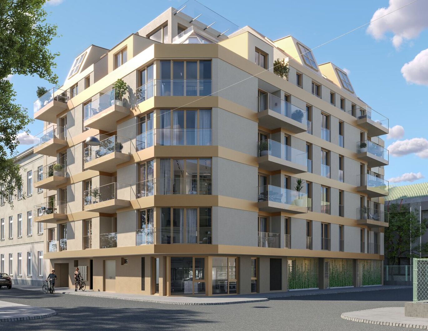 Donau Perle - Wohnen am Park