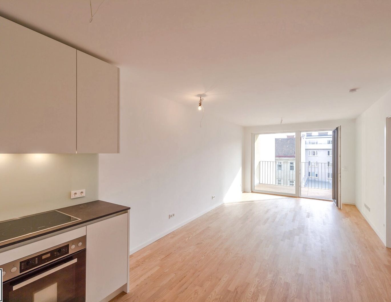 Großzügige 2 Zimmer Wohnung mit Loggia in hochwertigem Neubauprojekt ~ nähe Augarten & U-Bahn - ab 1.9.2025