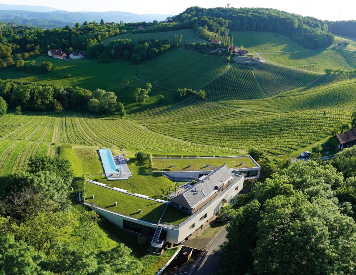 Luxuriöser Zweitwohnsitz in der Südsteiermark - Residenz mit Infinty Pool