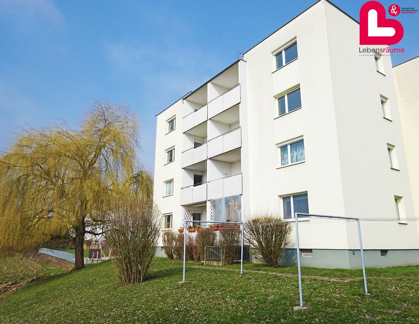 Gut aufgeteilte Mietwohnung mit Tiefgaragenplatz