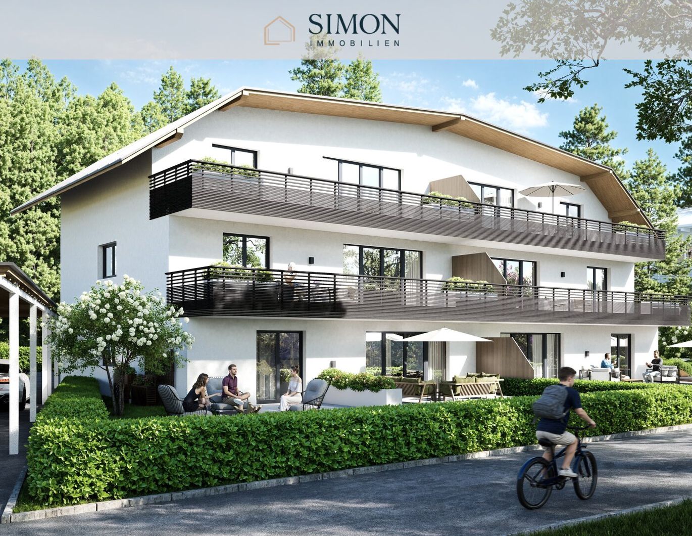 Bauprojekt Henndorf - Modernes Wohnen im Grünen