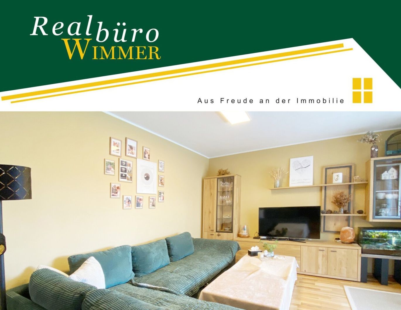 Sehr gepflegte 3-Zimmer-Wohnung - Dachterrasse mit Blick ins Grüne