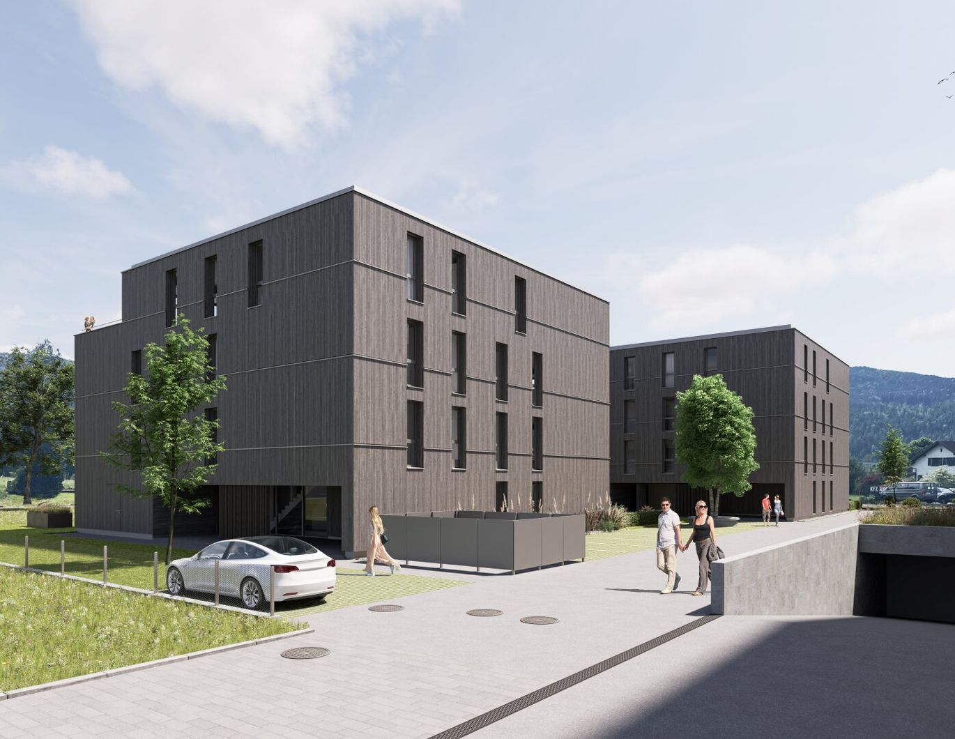 Erstbezug! Tolle 2-Zimmer-Terrassenwohnung in Feldkirch