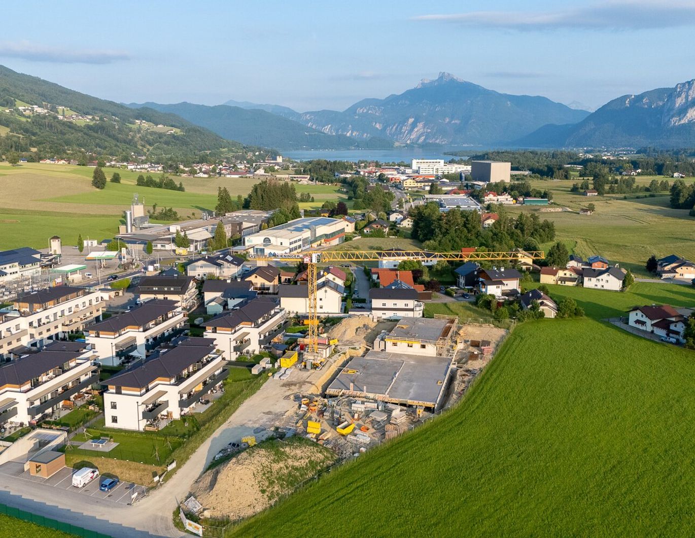 BAUSTART ERFOLGT - PROVISIONSFREI! Mondsee 2 Zi. Gartenwohnung mit ca. 90 m² Garten - BAURECHTOBJEKT