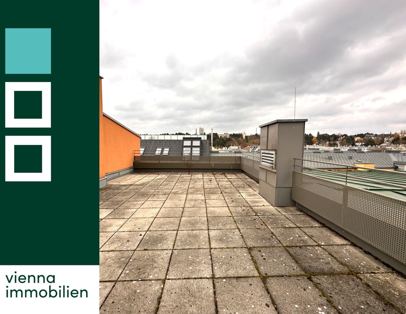 Moderne Wohnung mit Dachterrasse