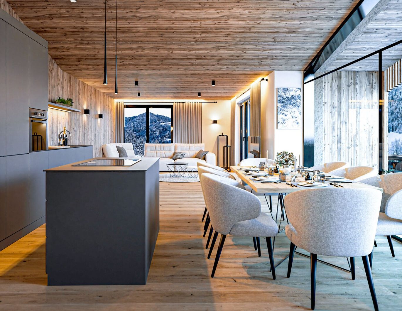 Terrassen & Balkone in 3 Himmelsrichtungen, 4 Schlafzimmer, Outdoor-Sauna!
