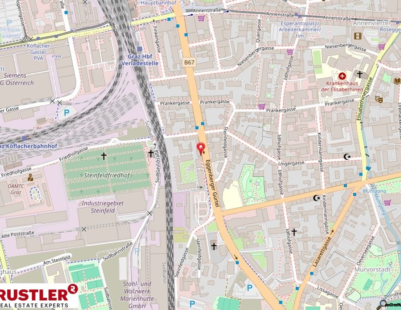 Großzügige 5- Zimmer-Wohnung mit Loggia