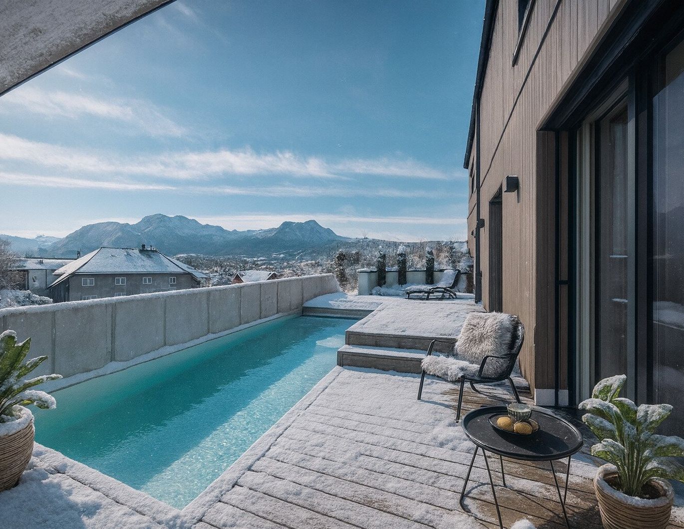 Traumhaus mit Seeblick und Pool / Provisionsfrei