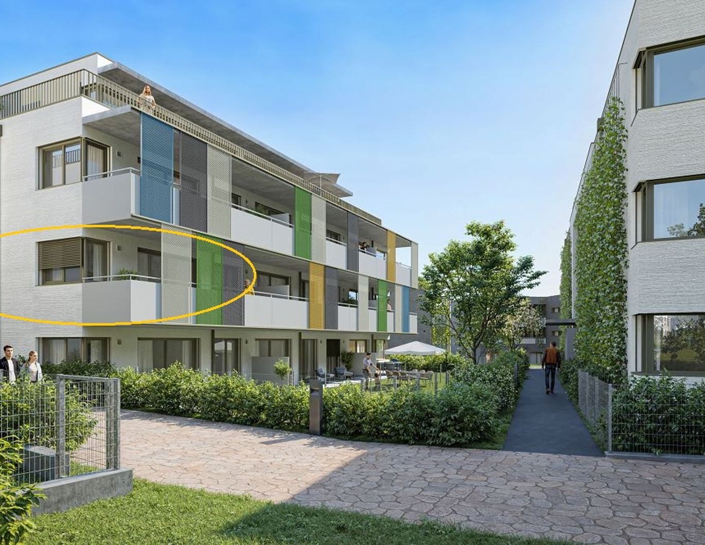 AM FLIEGENSPITZ - 3 Zimmer mit Balkon | Grün - Modern - Nachhaltig | Provisionsfrei!