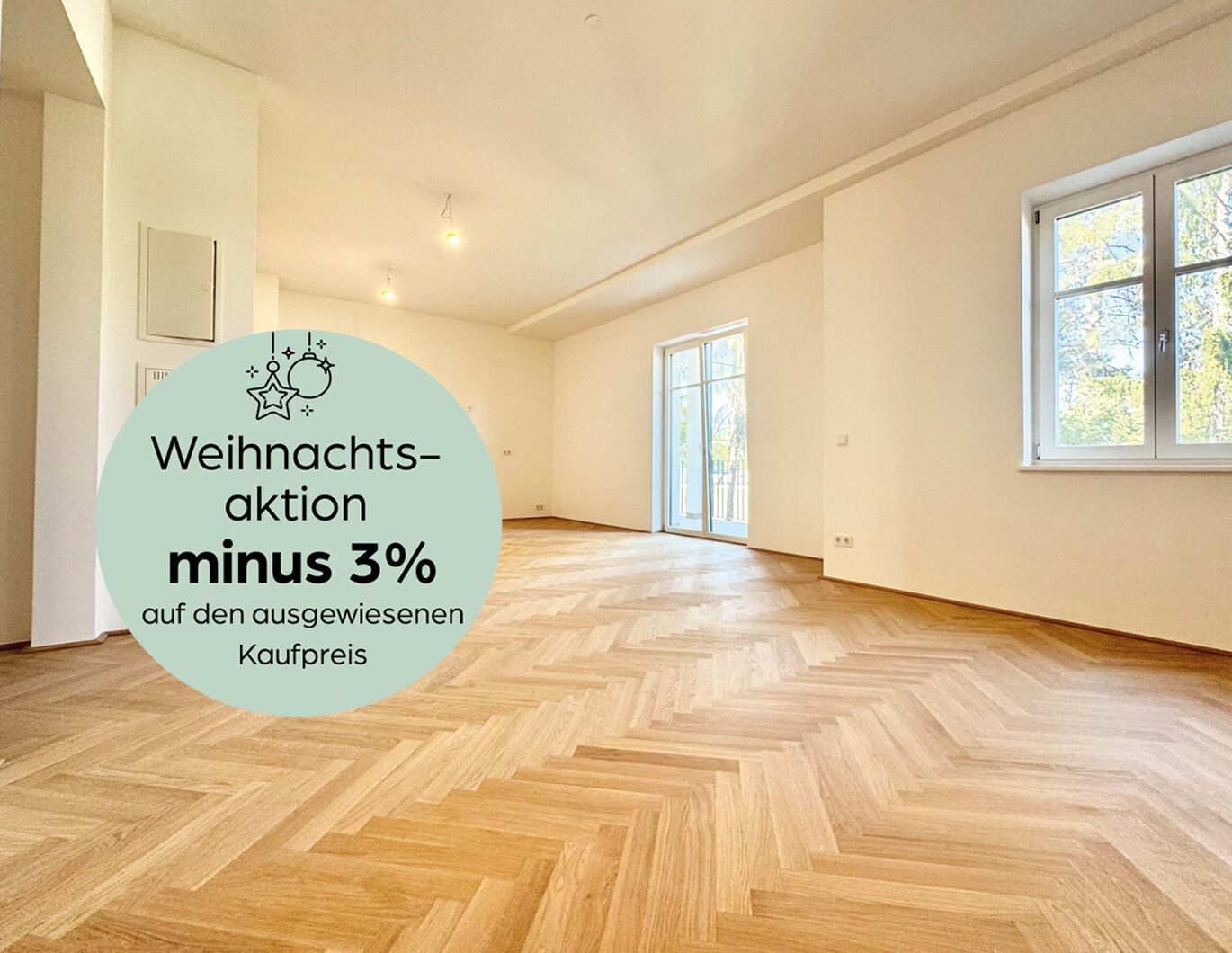 Exquisite 3-Zimmer-Wohnung: jetzt mit -3% Winteraktion sichern!