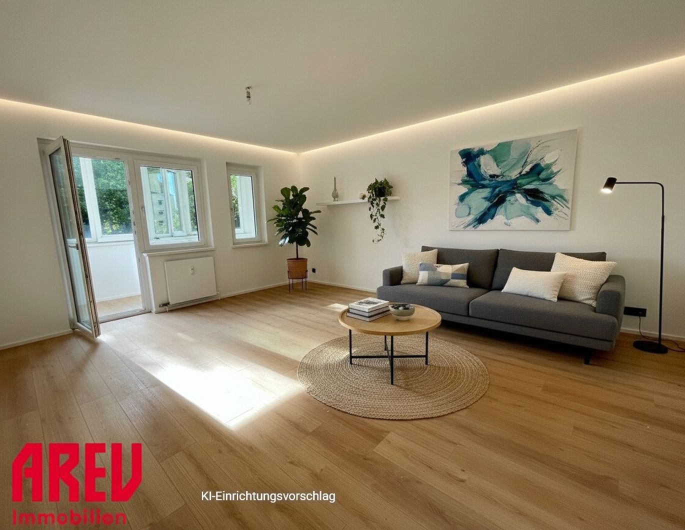 Großzügig und hell: 2-Zimmer-Wohnung in beliebter Wohngegend