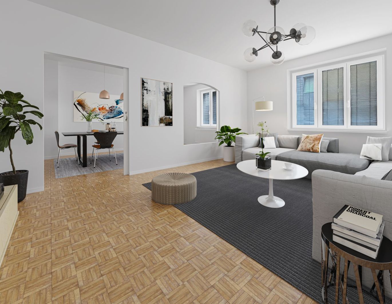 Charmante, geräumige 3 -Zimmer-Wohnung in Floridsdorf - barrierearm & Homeoffice tauglich