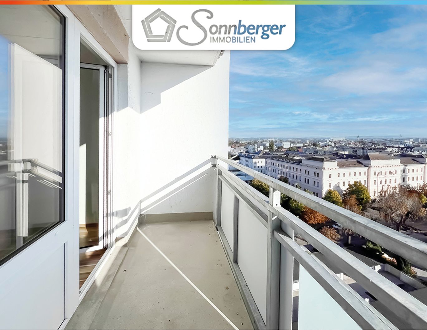 HÖHENRAUSCH - 3-Zimmer-Wohnung im 10. Stock in Wels