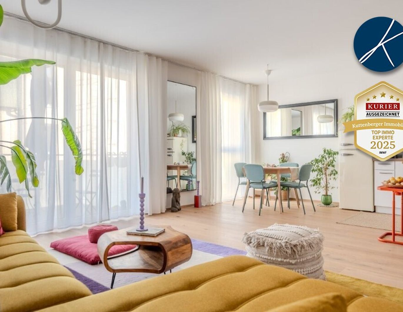 Stilvolle Neubauwohnung mit Balkon in schöner Wohnlage