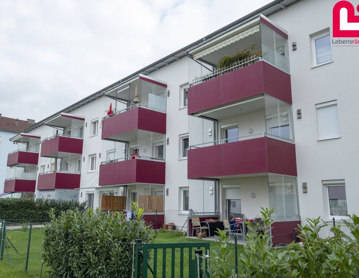 Tolle 3-Zimmer Wohnung mit Loggia und TG-Abstellplatz in Wallern an der Trattnach
