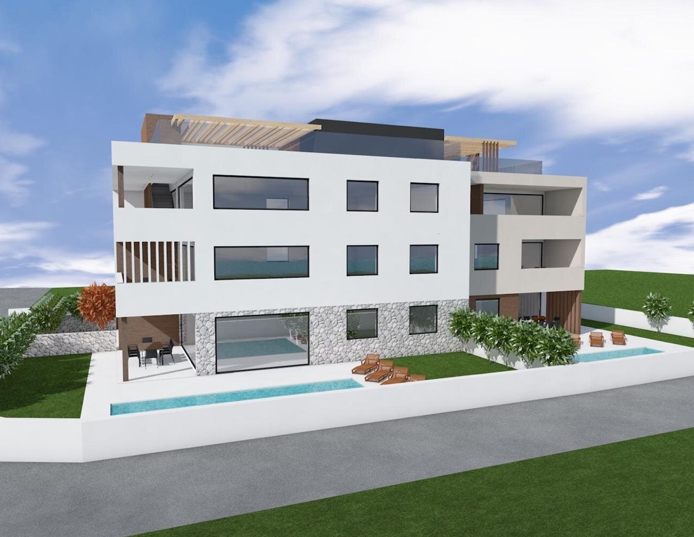 PRIVLAKA - Exklusives Penthouse mit großzügiger Dachterrasse S10