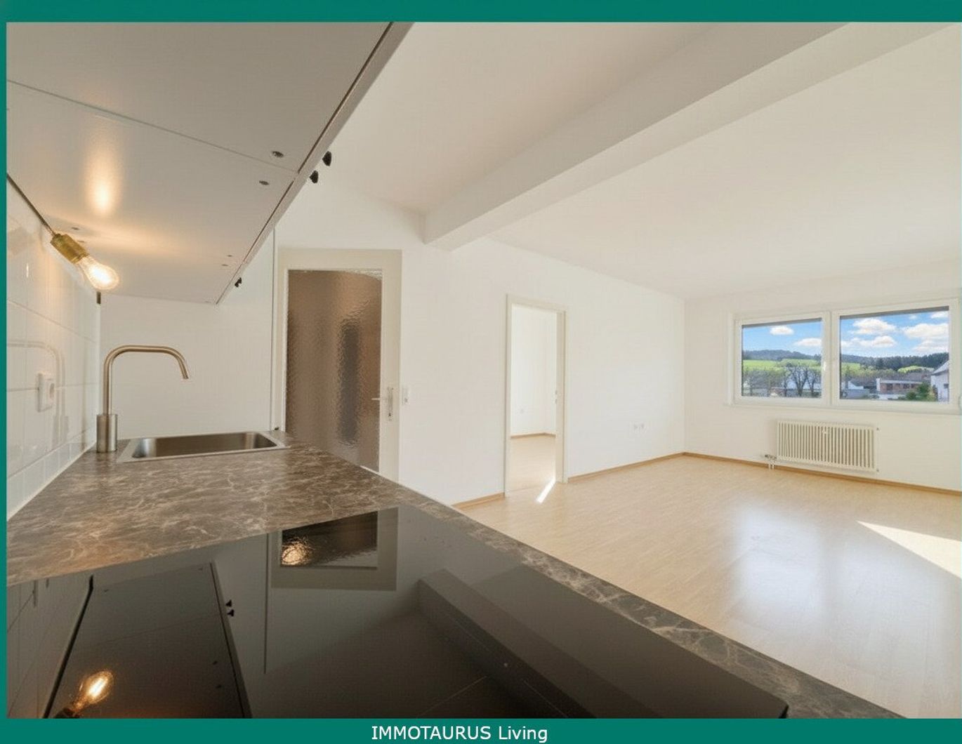 Vermietete gut geschnittene 2-Zimmerwohnung mit neuer Küche im Herzen von Pöls!