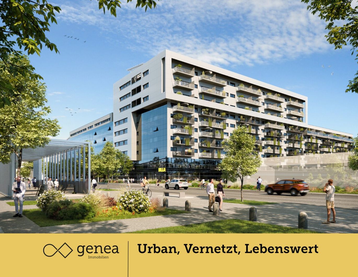 Direkt an der Messe | Ihr urbaner Traum | MQG | ERSTBEZUG