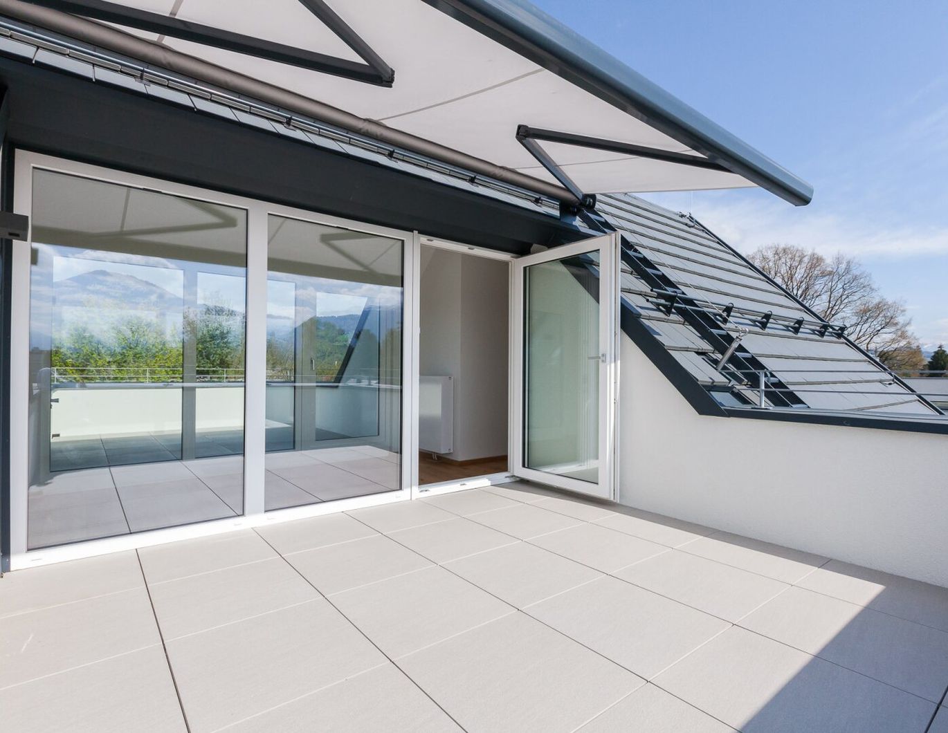 Traumhaft schöne Penthaus-Wohnung in Bestlage - 2 Ebenen, 360° Rundblick, Festungsblick, Villenumgebung, Ruhelage, Oberes Thumegg nahe Leopoldskroner Weiher und 