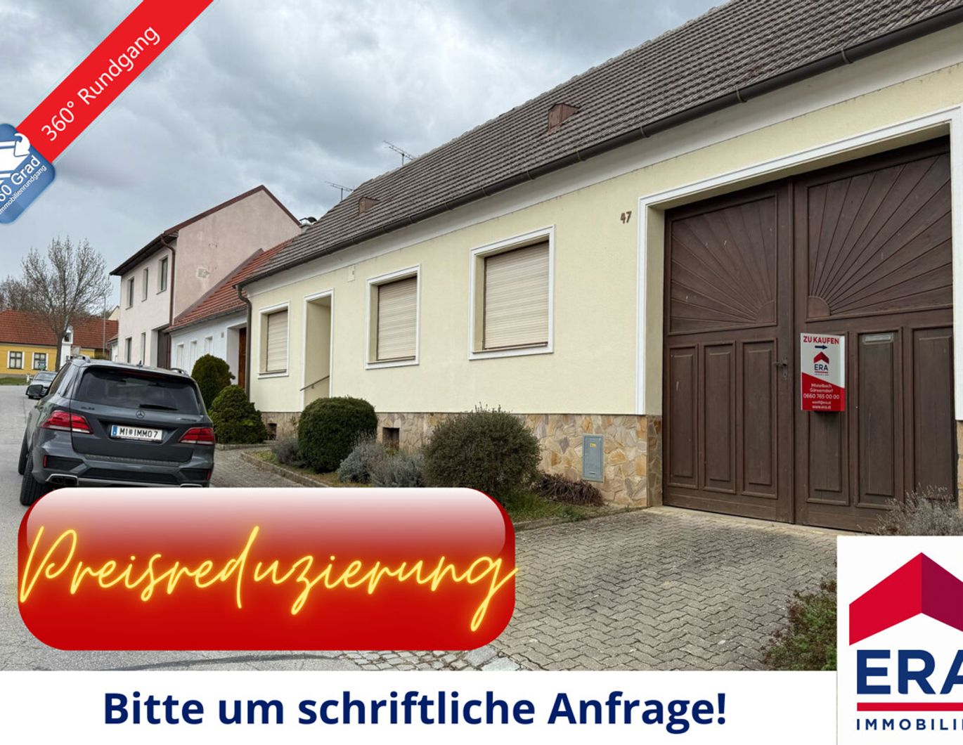 PREISREDUZIERUNG! Charmantes Bauernhaus mit großem Stadel in Katzelsdorf