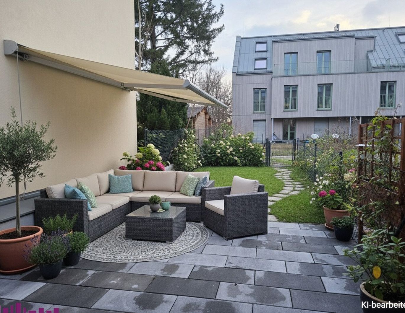 Moderne Gartenwohnung in Unterlaa: 3 Zimmer, Erstbezug, Terrasse & Tiefgarage!
