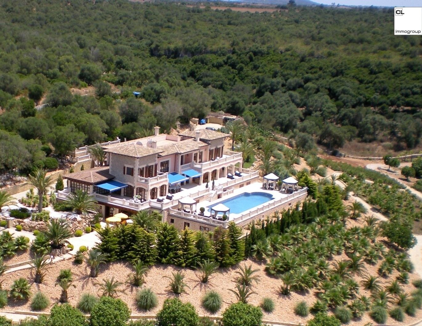 Außergewöhnliches Landgut in Mallorca mit Heliport