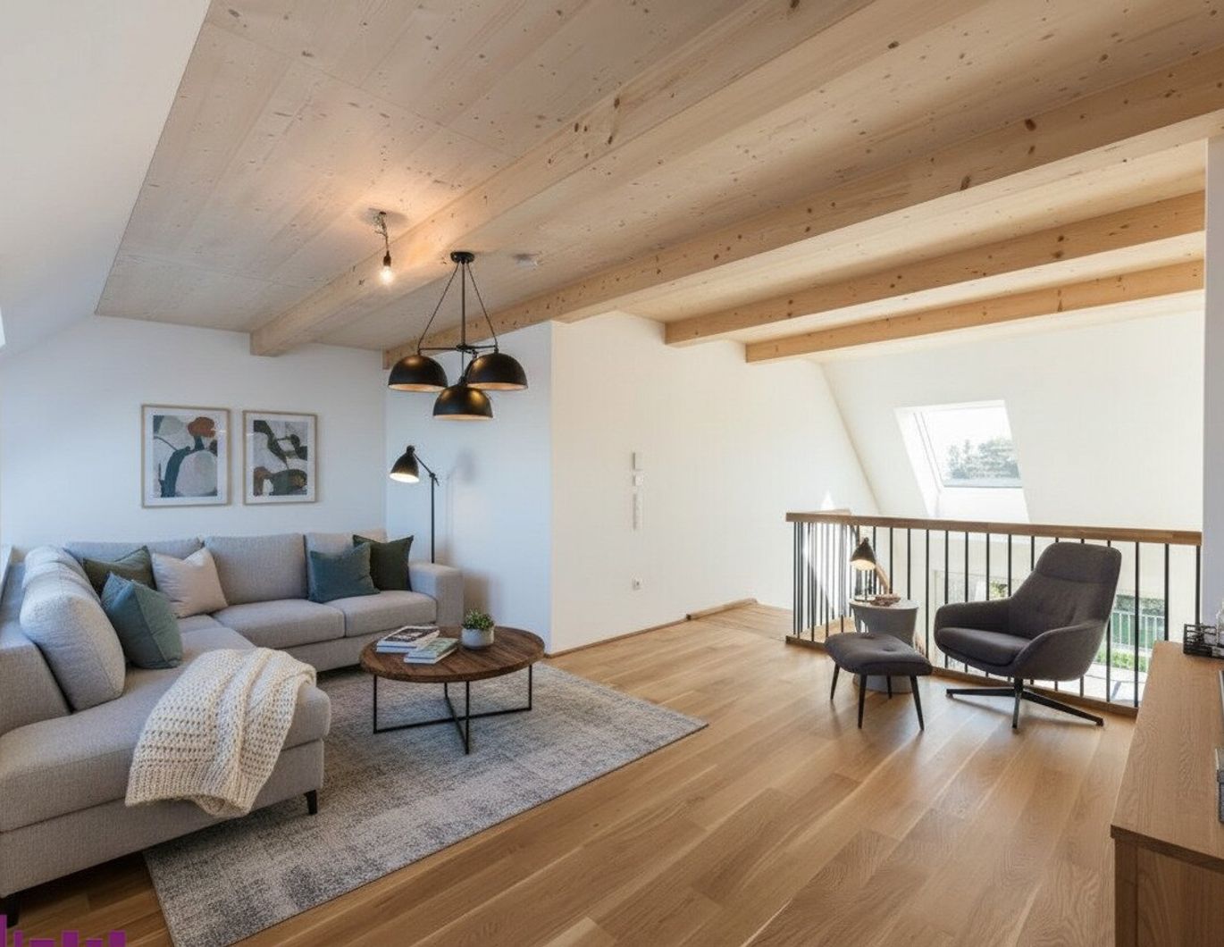 Traumhaftes Wohnen im Grünen - großzügige 2 Zimmer - bestes Wohnklima