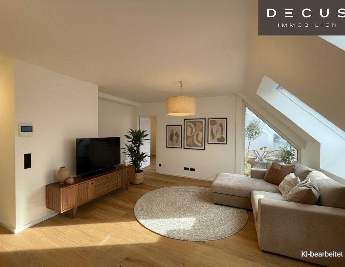 Stilvolle 2-Zimmer-Dachgeschosswohnung mit Terrasse & elegantem Privatbereich