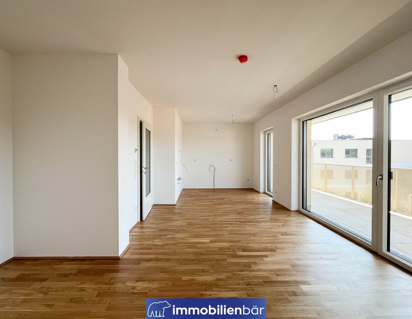Wohnen im Zentrum von Grieskirchen - Top 5 Haus Prechtlerstraße / 2 Zimmerwohnung mit Blick über Grieskirchen