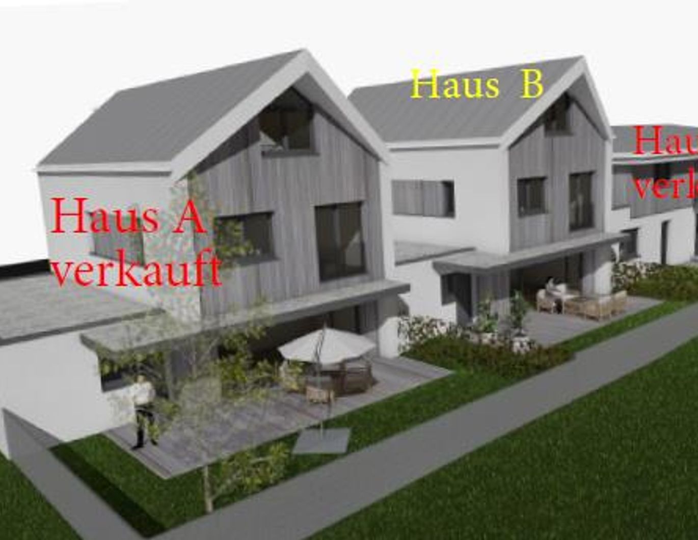 Neubauprojekt: Nur noch 1 Reihenhaus verfügbar